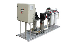 Dual VMS system with dual filtration (sediment and UV) and custom-built controller