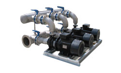 Triple end suction system supplied with MPV controller